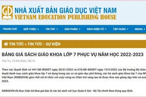 Nguyên liệu giấy in của NXB Giáo dục có thể bị kênh 210 tỉ đồng