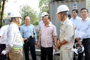 Hà Nội đang thay một nhà thầu dự án hệ thống xử lý nước thải Yên Xá do thi công chậm