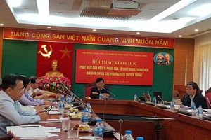 Ủy ban Kiểm tra Trung ương tăng cường hợp tác báo chí