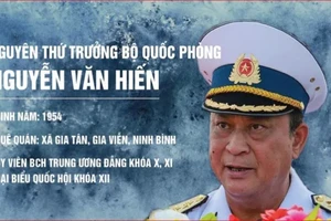 Đô đốc Nguyễn Văn Hiến. Ảnh: Thành Nguyễn/VNE