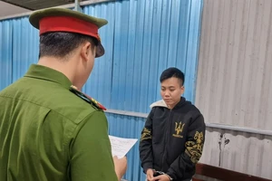 Kim Chi là đối tượng cầm đầu kêu gọi đua xe gây rối. Ảnh: CA.