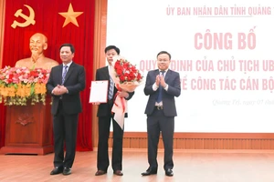 Bệnh viện Đa khoa tỉnh Quảng Trị có tân giám đốc