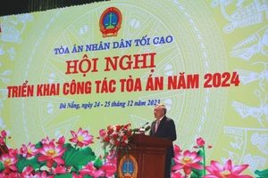 Ngành Toà án quyết tâm thực hiện thắng lợi các nhiệm vụ trọng tâm năm 2024