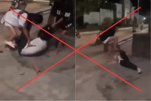 Hai chị em đánh nữ sinh lớp 6 dã man