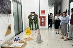 Người đàn ông lạ mặt phá hoại tài sản 1 trường mầm non ở Đà Nẵng