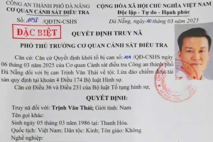 Truy nã đặc biệt Trịnh Văn Thái trong đường dây lừa đảo của TikToker Mr. Pips