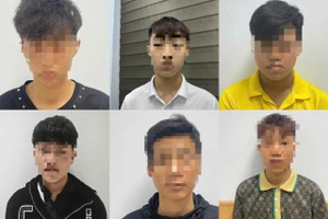 6 thanh thiếu niên bị bắt tạm giam vì đánh nhau ở phố đi bộ