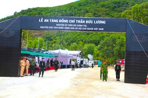 Hình ảnh bên trong nơi an táng nguyên Chủ tịch nước Trần Đức Lương