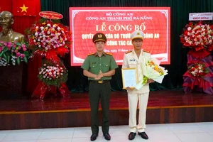 Phó Giám đốc Công an tỉnh Kon Tum giữ chức Phó Giám đốc Công an TP Đà Nẵng