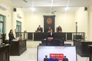 Xét xử trực tuyến 2 bị cáo trong vụ án ma túy 