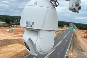 78 camera AI đang được lắp trên cao tốc Vạn Ninh - Cam Lộ