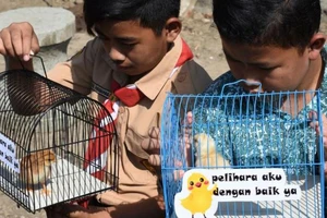 Indonesia đổi điện thoại di động lấy gà, ớt