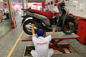 Doanh số xe máy Honda tiếp tục suy giảm tại VN