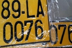 Bộ Công an 'bác' kiến nghị đổi màu biển số taxi