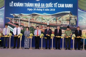 Khánh thành nhà ga quốc tế sân bay Cam Ranh