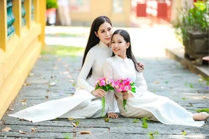 Top 20 thí sinh nhí Việt Nam trong trang phục áo dài