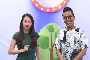 Hoàng Rapper khen ngợi các bé khi tham gia 'Cả nhà cùng vui'