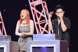 Miko Lan Trinh hào hứng khoe giọng trên nền nhạc beatbox của MC Quốc Bảo