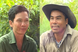 Cả hai người đàn ông tự bươn chải nhọc nhằn lo cho vợ con