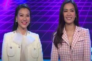 Hoàng Oanh xuất hiện tại 'Giác quan thứ 6' giữa lùm xùm ly hôn chồng Tây