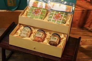  Siêu thị đồng loạt ra mắt giỏ quà tết độc đáo