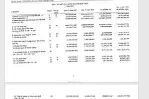 Dầu khí Nam Sông Hậu lỗ hơn 220 tỉ trong quý IV-2023