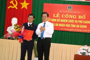 Nhân sự mới tại tỉnh An Giang