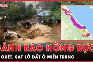 Bão số 4 quét qua: Cảnh báo Miền Trung hồng rực trước nguy cơ lũ quét và sạt lở đất