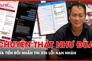 Kẻ lừa đảo nhắn tin xin lỗi nạn nhân sau khi lừa hơn 100 triệu với lý do 'bất đắc dĩ'