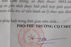 Lâm Đồng: Tìm người bị tố cáo chiếm đoạt tài sản