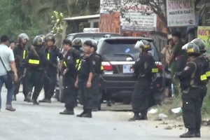 Siết chặt an ninh khu vực Tuấn 'khỉ' bị tiêu diệt