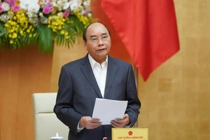Thủ tướng Chính phủ Nguyễn Xuân Phúc. Ảnh: VGP