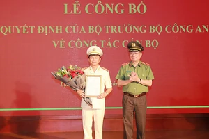 Tân Giám đốc Công an tỉnh Lạng Sơn, Đại tá Thái Hồng Công. Ảnh: CA Lạng Sơn