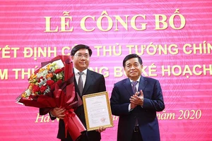  Bộ Kế hoạch và Đầu tư có tân Thứ trưởng 41 tuổi