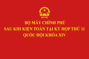 Chân dung các thành viên Chính phủ sau khi kiện toàn 