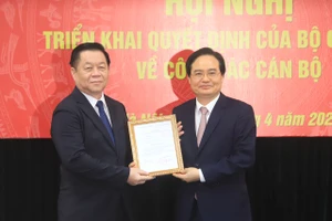 Ông Phùng Xuân Nhạ làm Phó Trưởng Ban Tuyên giáo Trung ương