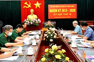 UBKT Quân ủy Trung ương tăng cường kỷ luật trong quân đội