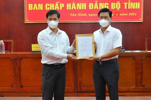 Nhân sự mới tỉnh Tây Ninh