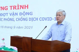 MTTQ Việt Nam tiếp tục vận động toàn dân chung sức phòng chống dịch COVID-19