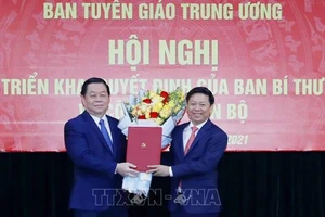 Ông Trần Thanh Lâm được bổ nhiệm làm Phó trưởng Ban Tuyên giáo Trung ương