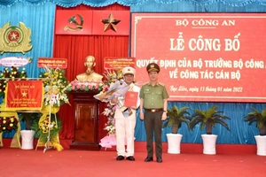 Bạc Liêu có tân Phó giám đốc công an tỉnh