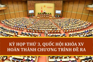 5 luật, 17 nghị quyết được thông qua tại kỳ họp 3, Quốc hội khoá XV