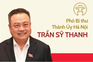 Chân dung Phó Bí thư Thành ủy Hà Nội Trần Sỹ Thanh