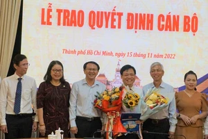 Ông Lê Quốc Cường làm Phó Trưởng ban Ban Quản lý Khu Công nghệ cao TP.HCM