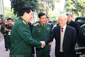 Tổng Bí thư: Chú trọng xây dựng Quân đội tinh, gọn, mạnh, tuyệt đối trung thành