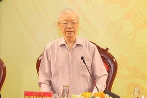 Tổng Bí thư: Xây dựng lực lượng Công an với tinh thần 'còn Đảng là còn mình'