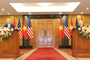 Toàn văn phát biểu của Tổng Bí thư Nguyễn Phú Trọng và Tổng thống Mỹ Joe Biden tại họp báo sau hội đàm