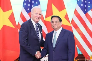 Thủ tướng Phạm Minh Chính hội kiến Tổng thống Mỹ Joe Biden