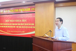 Cải cách về nội chính góp phần vào phòng, chống tham nhũng, tiêu cực