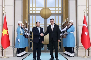 Chùm ảnh: Lễ đón Thủ tướng Phạm Minh Chính thăm chính thức Thổ Nhĩ Kỳ